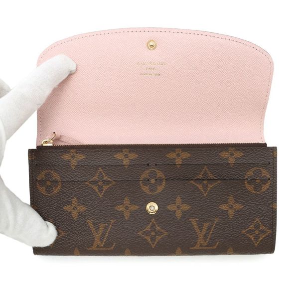 ルイヴィトン 長財布 モノグラム ポルトフォイユ・エミリー M61289 LOUIS VUITTON ヴィトン 財布 旧型