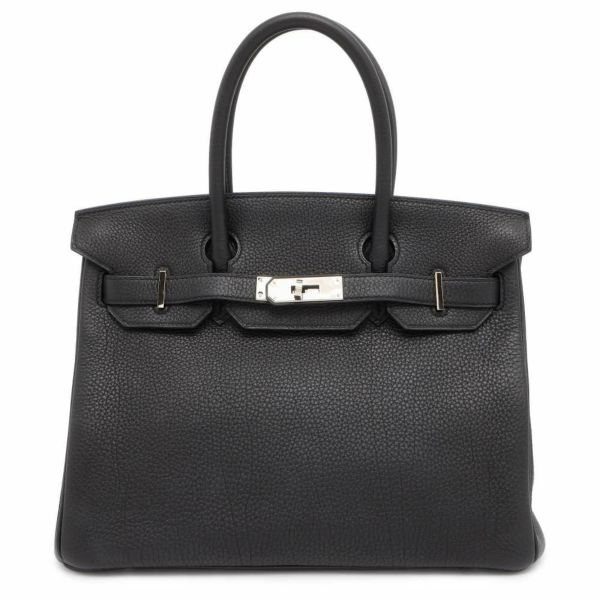 エルメス バーキン30 ブラック/シルバー金具 トゴ A刻印 HERMES Birkin ハンドバッグ 黒 安心保証 |  中古・新品ブランド販売ギャラリーレア公式通販