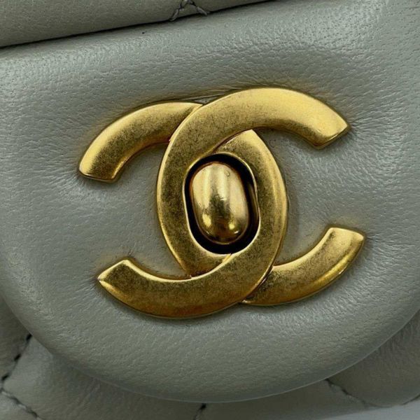 シャネル チェーンショルダーバッグ ミニマトラッセ ラムスキン AS1786 CHANEL ミニ フラップ ココボール