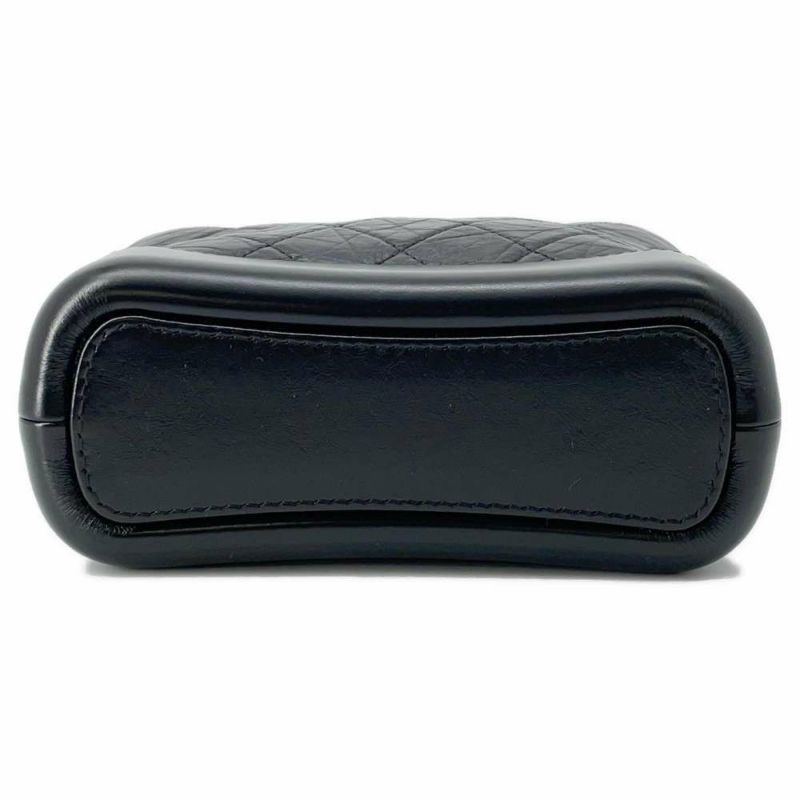 シャネル チェーンショルダーバッグ ココマーク ガブリエル ドゥ スモール ホーボー A91810 CHANEL 黒