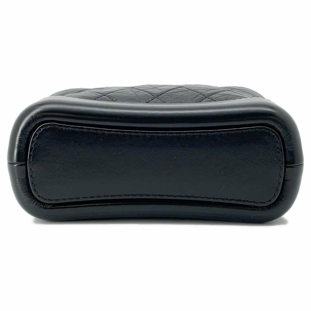 シャネル チェーンショルダーバッグ ココマーク ガブリエル ドゥ スモール ホーボー A91810 CHANEL 黒