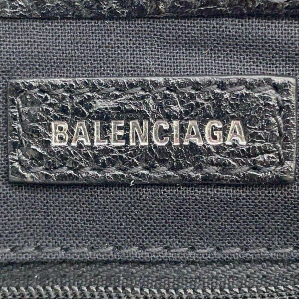 バレンシアガ トートバッグ ネイビーカバス XS 542018 BALENCIAGA バッグ 2wayショルダーバッグ 黒