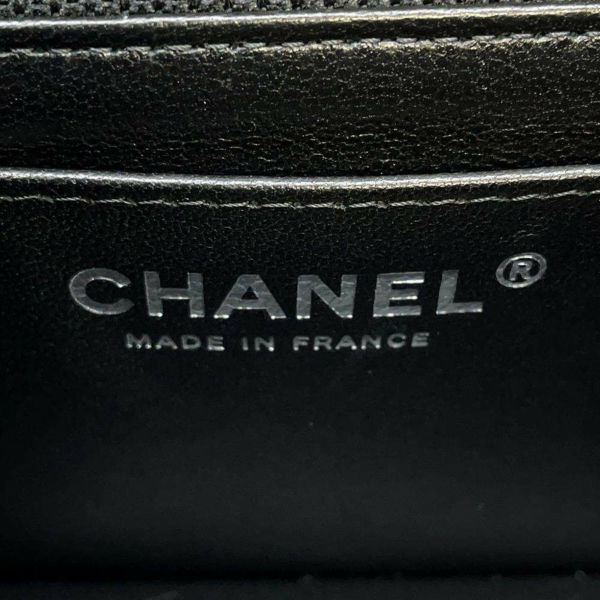 シャネル チェーンショルダーバッグ ココマーク ラムスキン A69900 CHANEL ミニ フラップ バッグ 黒