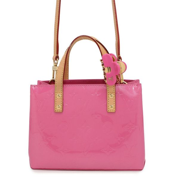 【希少】ルイヴィトン モノグラムハンドバッグ ヴェルニ リードPM グリーン ヴェルニリードPM （ルイ・ヴィトン(LOUIS VUITTON)ルイヴィトン