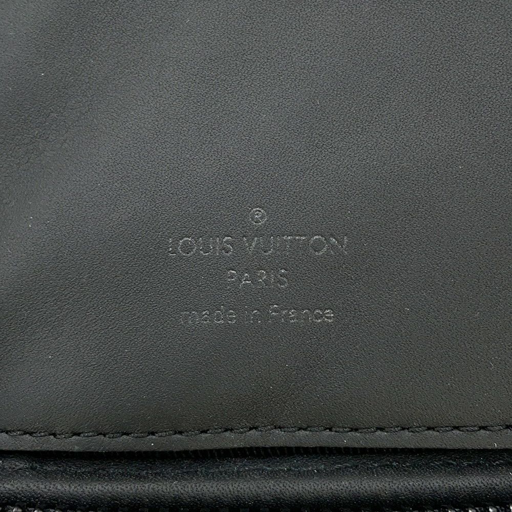 ルイヴィトン ショルダーバッグ ダミエ・ジャイアント NIGOコラボ ダブルフォンポーチ N40377 ブラック 黒