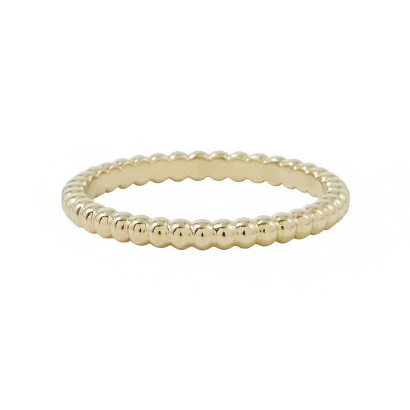 ヴァンクリーフ&アーペル リング ペルレ ゴールドパール スモール K18YGイエローゴールド サイズ54 VCARN95Q54 指輪