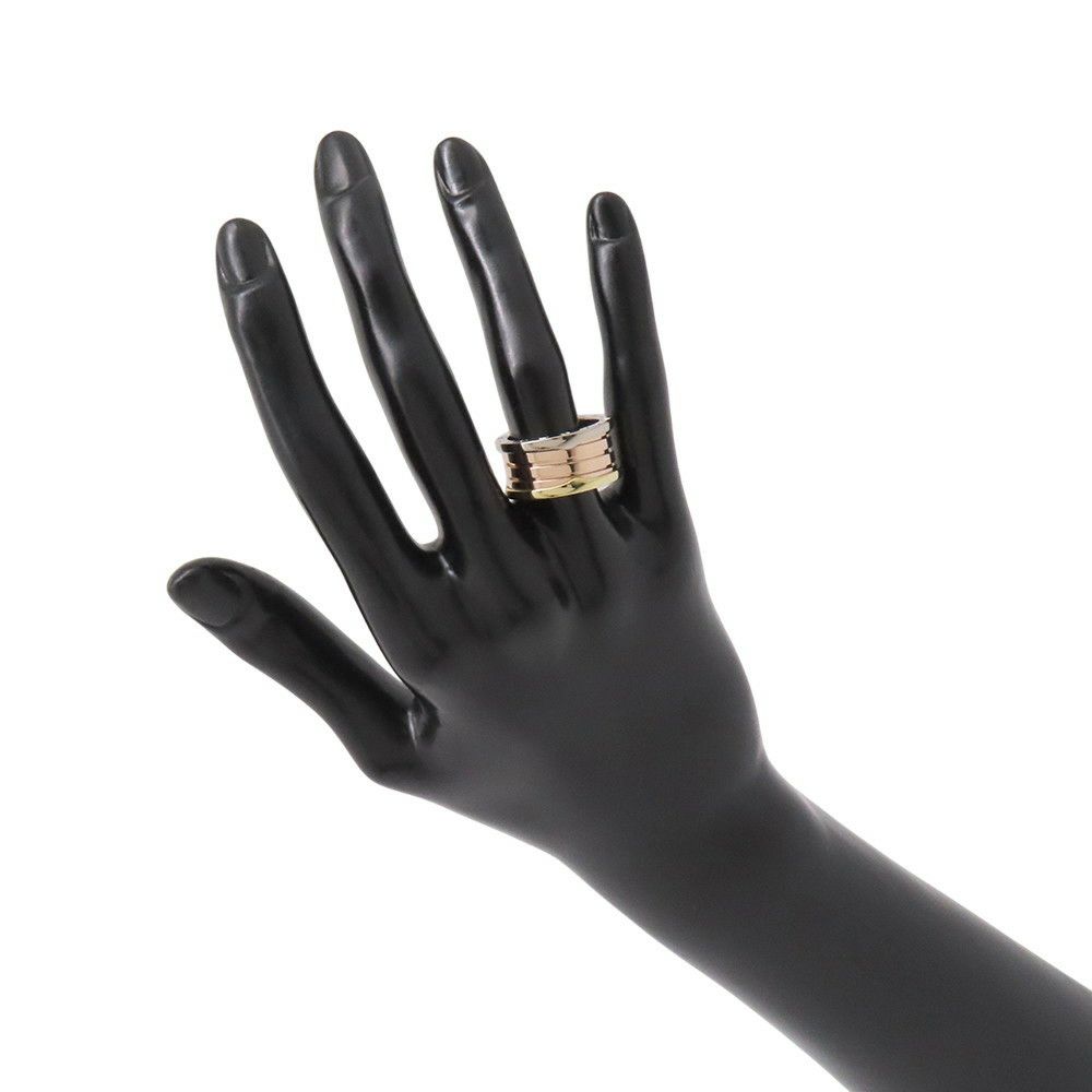 ブルガリ リング ビーゼロワン パーフェクトミステイク B-zero1 K18YG/K18PG/K18WG リングサイズ56 指輪