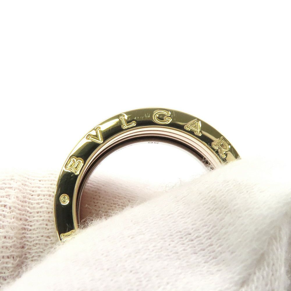 ブルガリ リング ビーゼロワン パーフェクトミステイク B-zero1 K18YG/K18PG/K18WG リングサイズ56 指輪