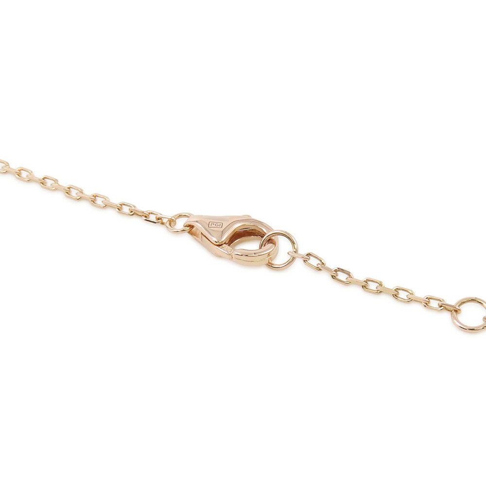 カルティエ ネックレス ジュスト アン クル ペンダント ダイヤモンド 36P 計0.38ct K18PGピンクゴールド B7224893 Cartier