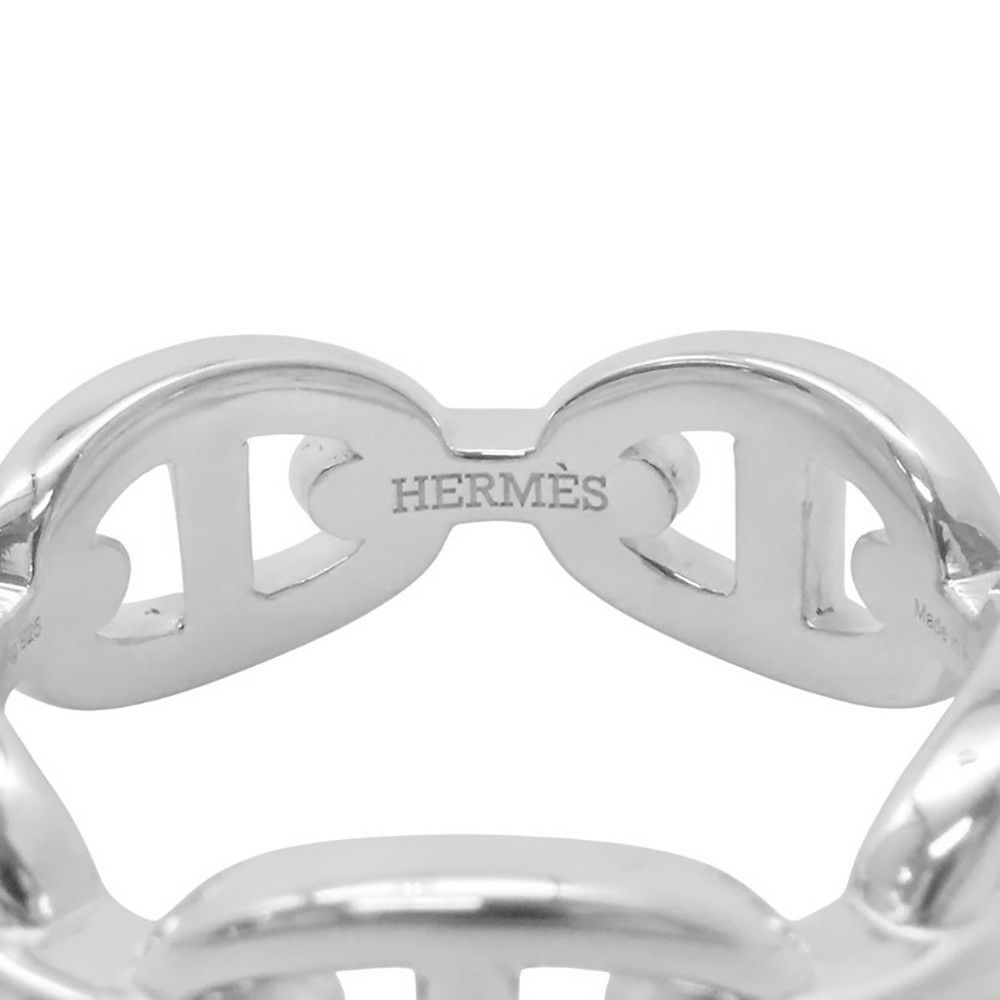 エルメス リング シェーヌダンクル アンシェネPM SV925シルバー リングサイズ59 HERMES ジュエリー