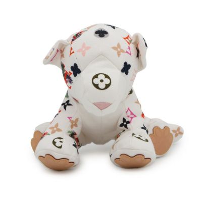 極美品 ルイヴィトン GI0445 ドゥドゥ ヴィヴィエンヌ ぬいぐるみ 白 青 LOUIS VUITTON - ルイヴィトン LOUIS VUITTON ドゥドゥ