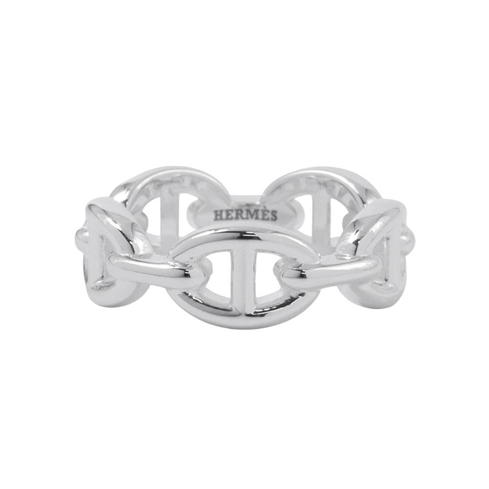 エルメス リング シェーヌダンクル アンシェネPM SV925シルバー リングサイズ55 HERMES ジュエリー