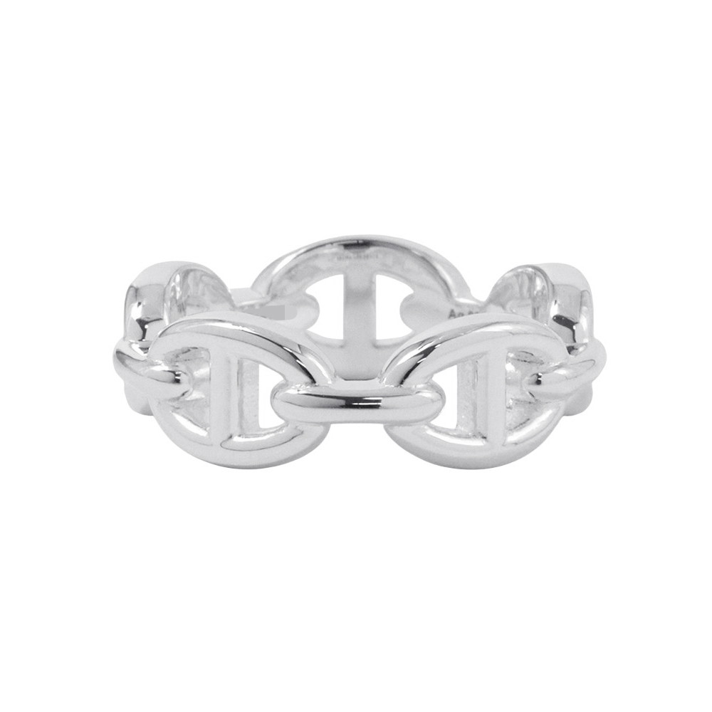 エルメス リング シェーヌダンクル アンシェネPM SV925シルバー リングサイズ55 HERMES ジュエリー