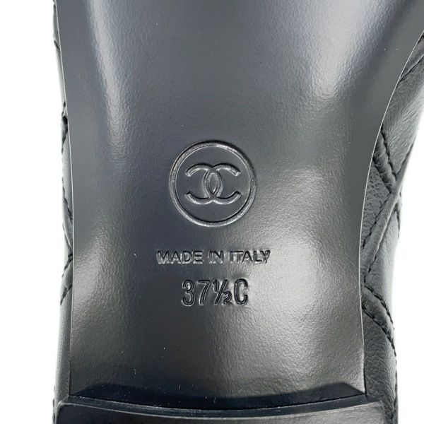 シャネル パンプス ココマーク バレエシューズ ラムスキン