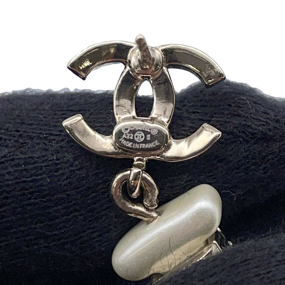 シャネル ピアス No.5 香水ボトル ココマーク フェイクパール ラインストーン A22 S AB8469 CHANEL アクセサリー