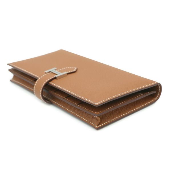 HERMES エルメス ベアンスフレ 長財布 ゴールド金具 エルメス 長財布 ベアンスフレ ゴールド/ゴールド金具 エプソン