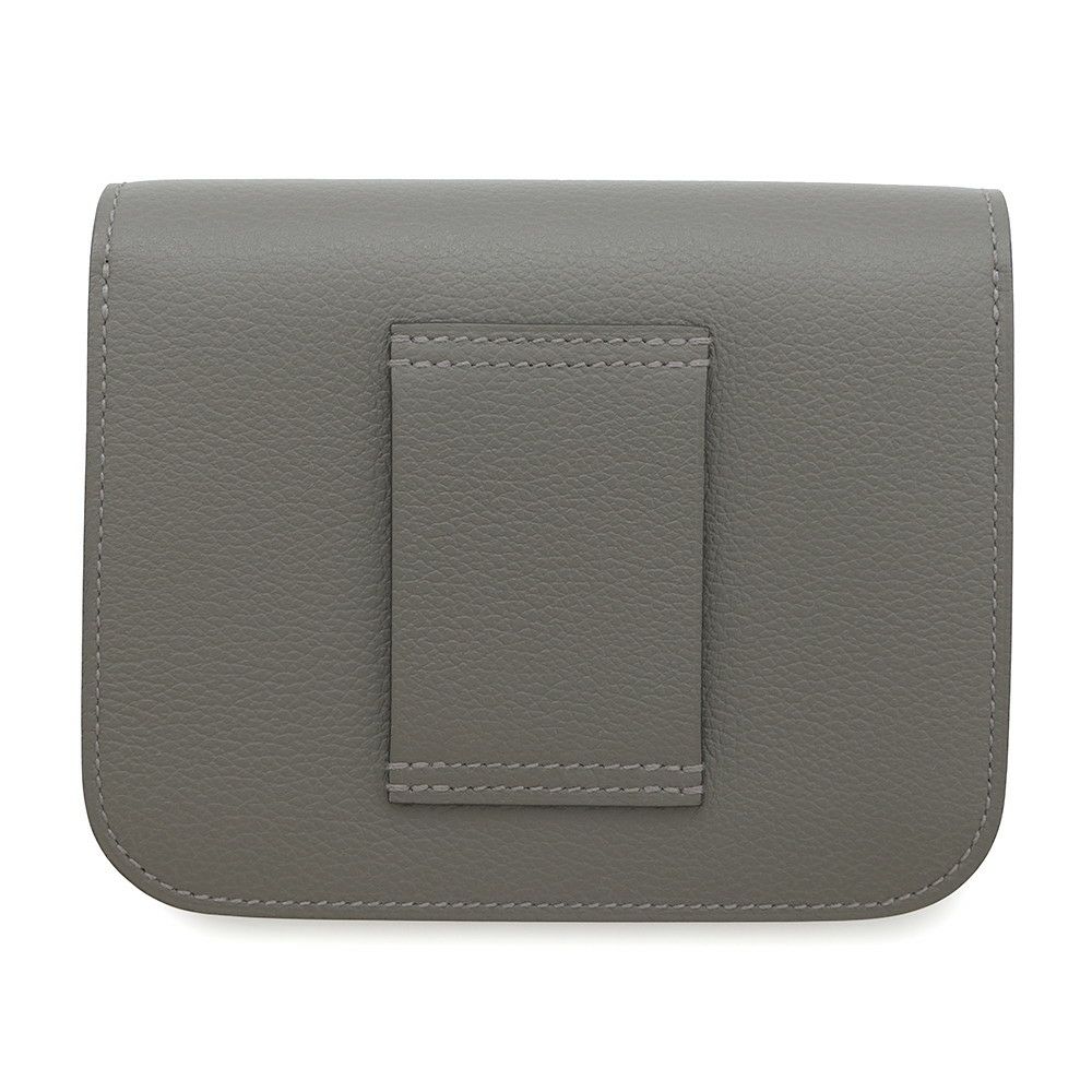 エルメス 財布 コンスタンス スリム グリメイヤー/シルバー金具 エバーカラー W刻印 HERMES 財布