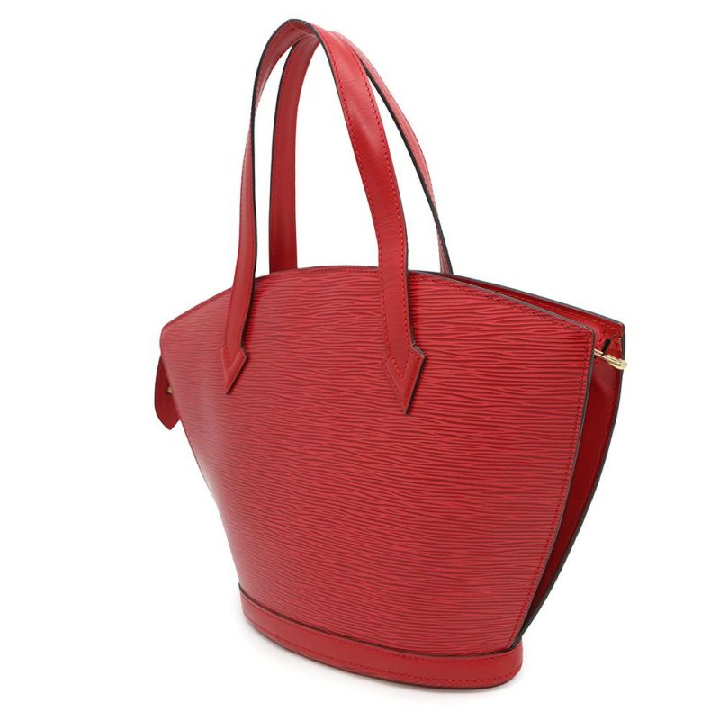 ルイヴィトン ハンドバッグ エピ サンジャック M52277 LOUIS VUITTON ヴィトン バッグ レッド