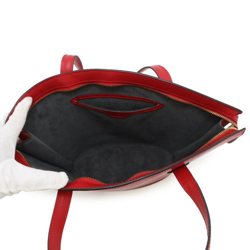 ルイヴィトン ハンドバッグ エピ サンジャック M52277 LOUIS VUITTON ヴィトン バッグ レッド