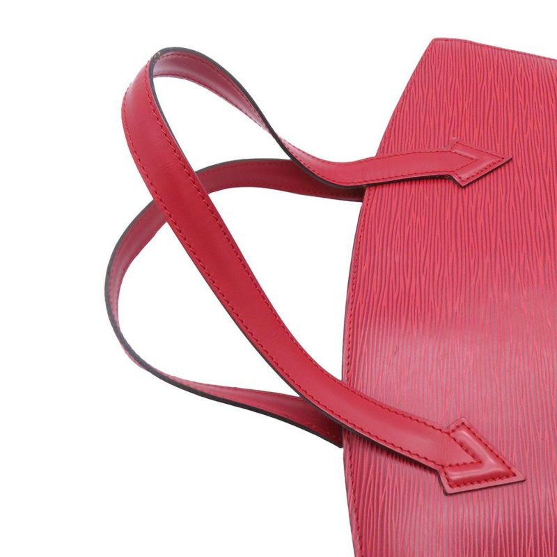 ルイヴィトン ハンドバッグ エピ サンジャック M52277 LOUIS VUITTON ヴィトン バッグ レッド