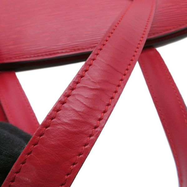 ルイヴィトン ハンドバッグ エピ サンジャック M52277 LOUIS VUITTON ヴィトン バッグ レッド