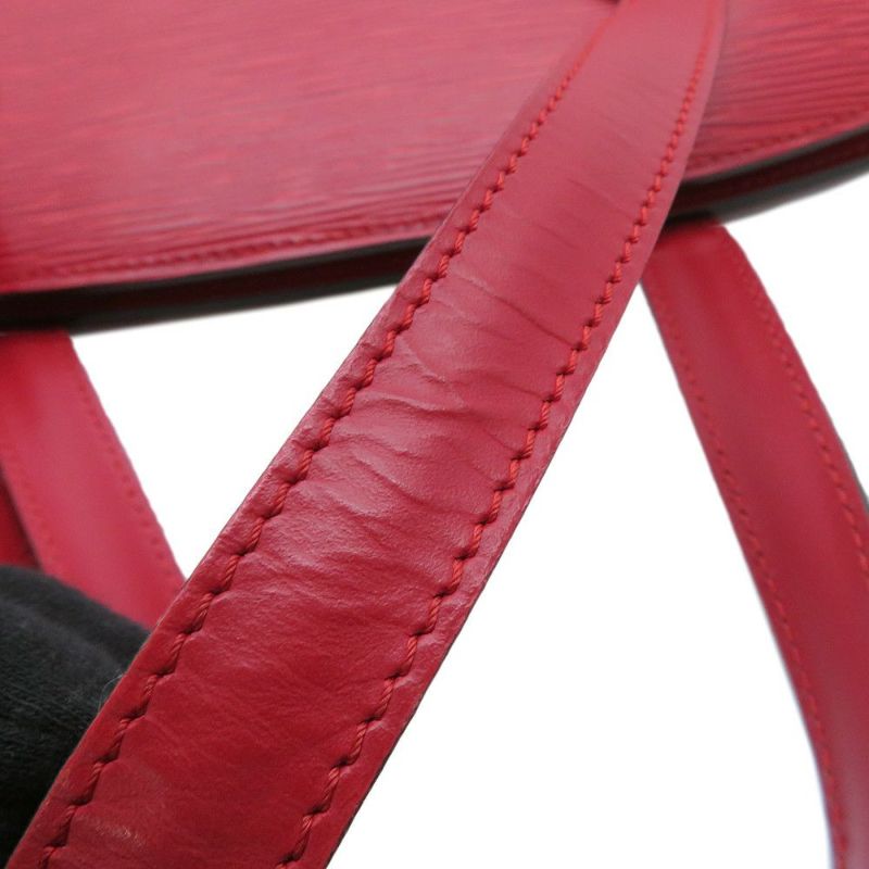 ルイヴィトン ハンドバッグ エピ サンジャック M52277 LOUIS VUITTON ヴィトン バッグ レッド