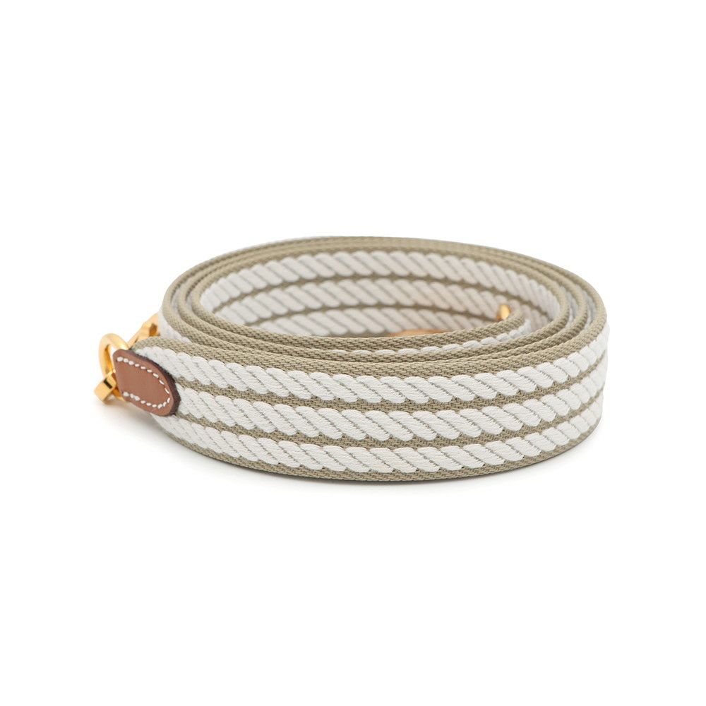 エルメス ショルダーストラップ バンドリエール サングル コルダージュ バリエール/グラン/ゴールド/ゴールド金具 キャンバス/スイフト K刻印