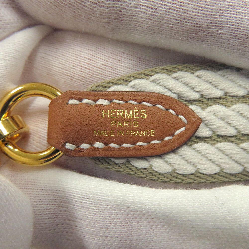 エルメス ショルダーストラップ バンドリエール サングル コルダージュ バリエール/グラン/ゴールド/ゴールド金具 キャンバス/スイフト K刻印