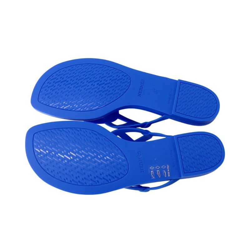 エルメス サンダル エジェリ シェーヌダンクル ラバー レディースサイズ37 HERMES 靴