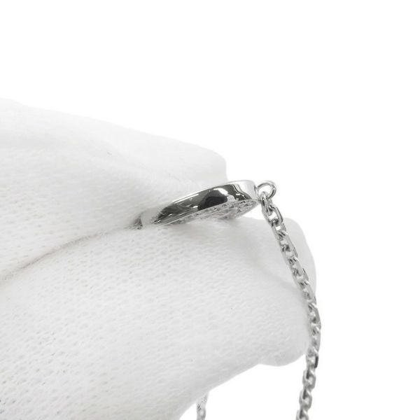 カルティエ ネックレス Cハート ネックレス ダイヤモンド K18WGホワイトゴールド Cartier ペンダント