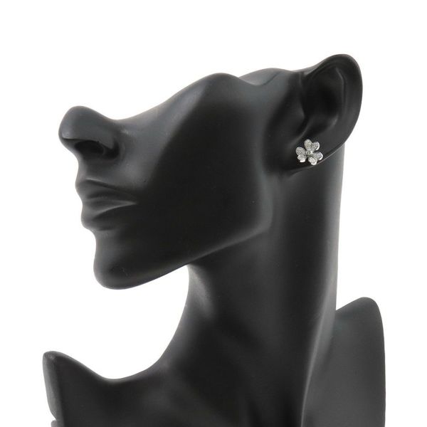 ヴァンクリーフ&アーペル ピアス フリヴォル イヤリング ミニモデル ダイヤモンド 50P 0.42ct K18WGホワイトゴールド VCARP3W100