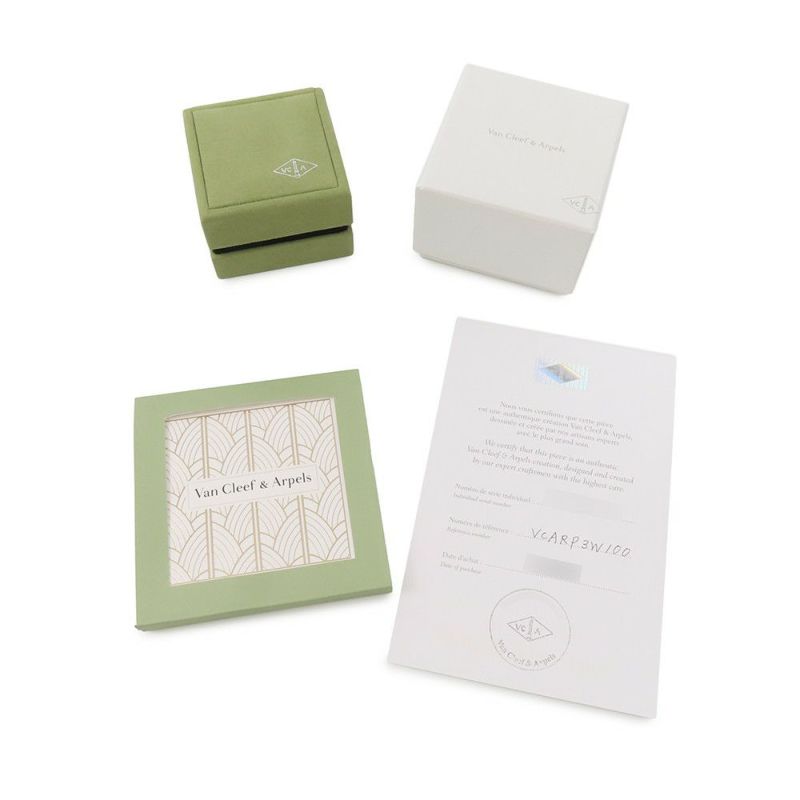 ヴァンクリーフ&アーペル ピアス フリヴォル イヤリング ミニモデル ダイヤモンド 50P 0.42ct K18WGホワイトゴールド VCARP3W100