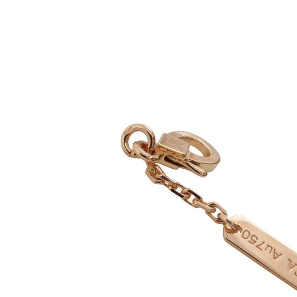 ヴァンクリーフ&アーペル ネックレス ヴィンテージ アルハンブラ シルバーオブシディアン ダイヤ 1P K18PG VCARP9T000 2023年ホリデー限定