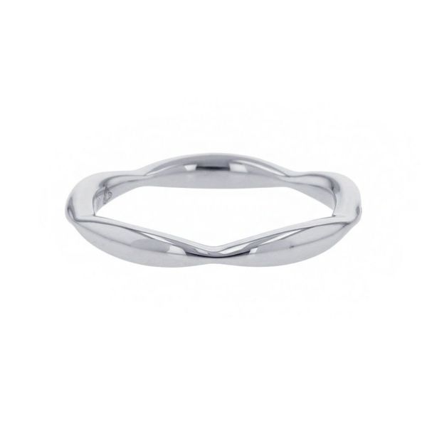 シャネル リング カメリア コレクション ハーフエタニティリング ダイヤ 10P 約0.08ct Pt950プラチナ サイズ47 J10835 CHANEL 指輪