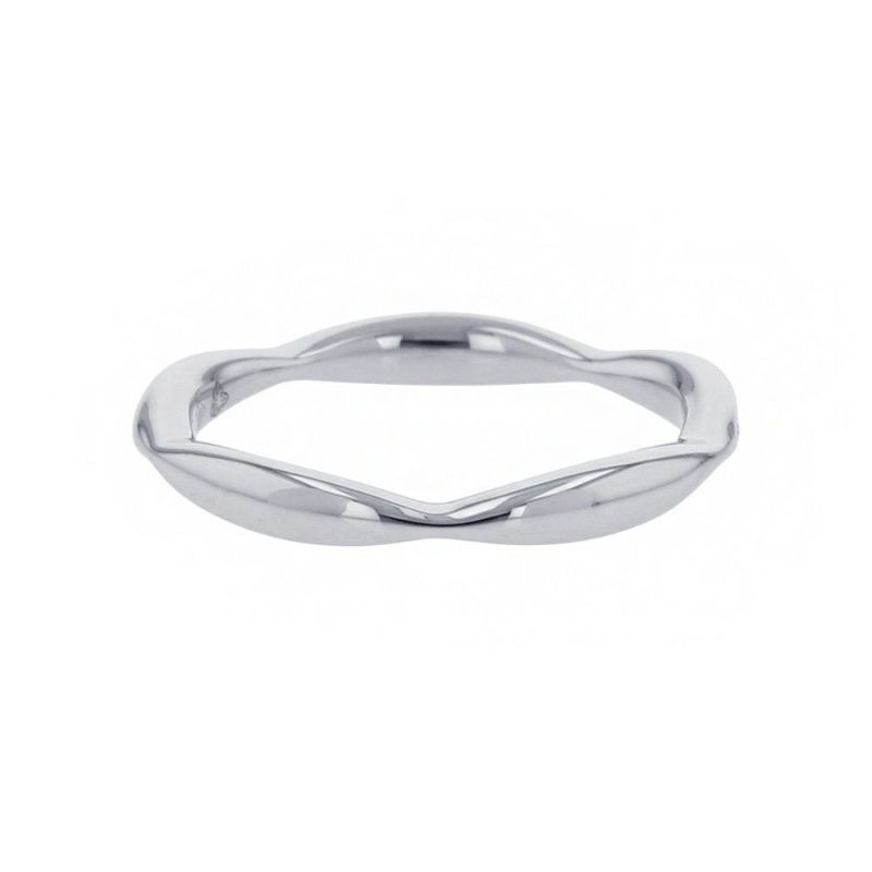 シャネル リング カメリア コレクション ハーフエタニティリング ダイヤ 10P 約0.08ct Pt950プラチナ サイズ47 J10835 CHANEL 指輪