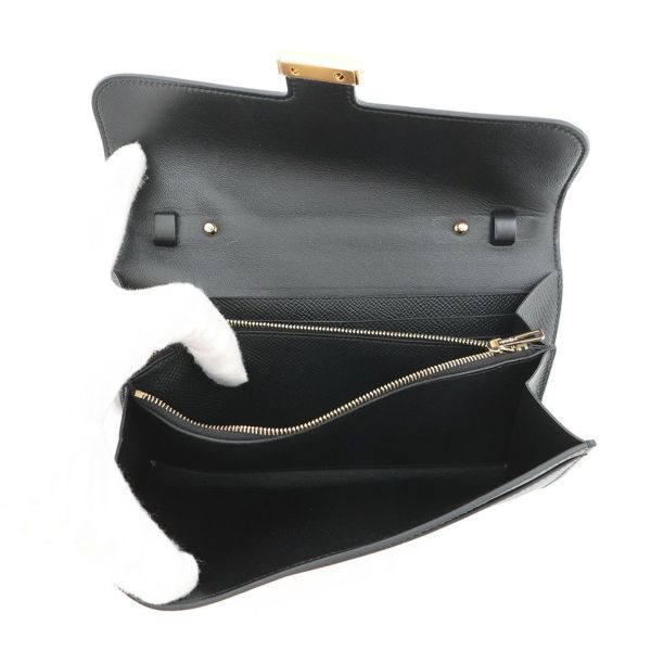 エルメス 長財布 コンスタンス トゥーゴー ロング ブラック/ゴールド金具 エプソン K刻印 財布 黒