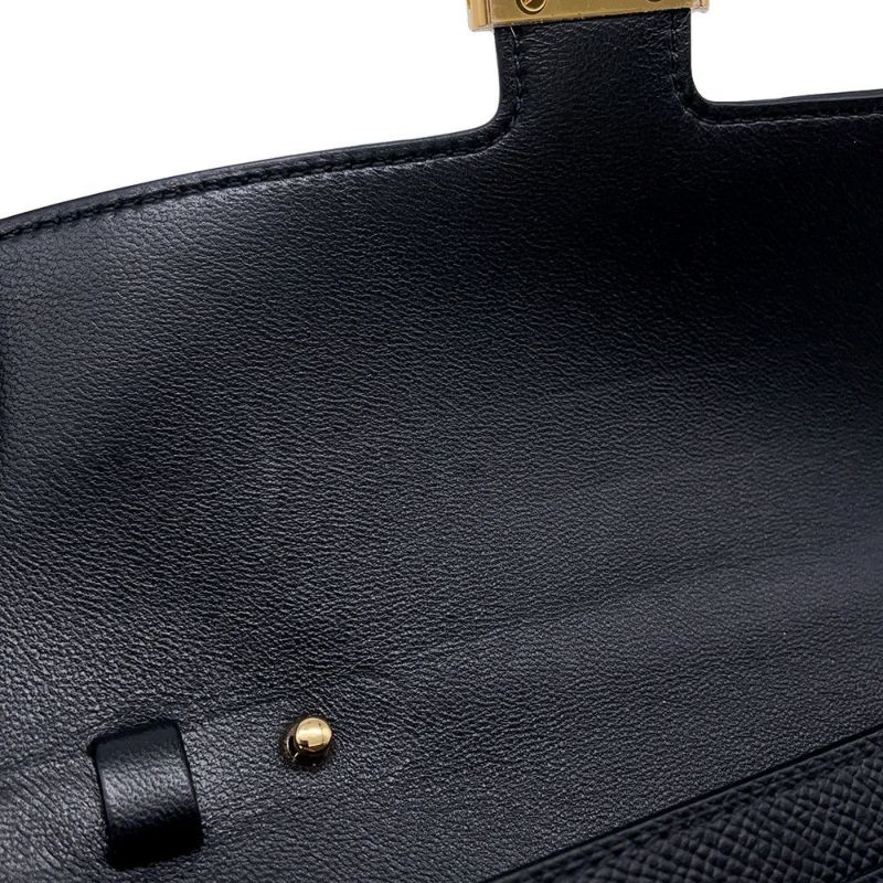 エルメス 長財布 コンスタンス トゥーゴー ロング ブラック/ゴールド金具 エプソン K刻印 財布 黒