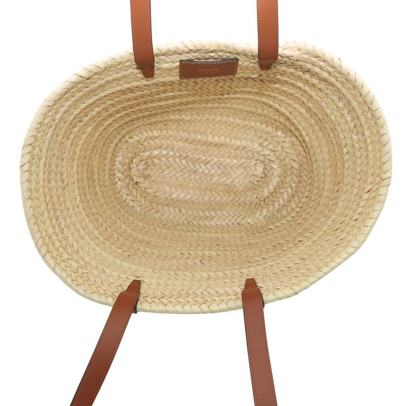 セリーヌ ショルダーバッグ トリオンフ バスケットバッグ ミディアム ラフィア 192622CGG.04LU CELINE カゴバッグ