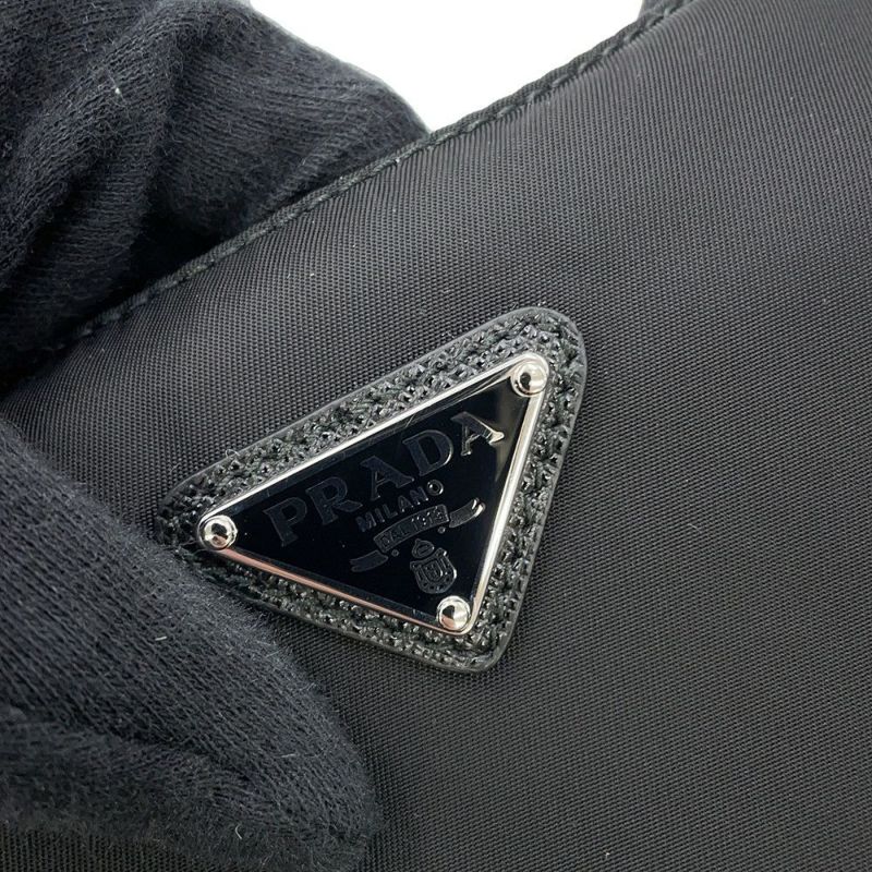 プラダ ショルダーバッグ Re-Edition 2005 Re-Nylon ナイロン 1BH204 PRADA 2wayバッグ 黒