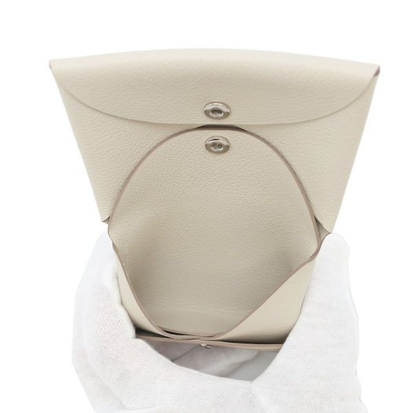 エルメス カードケース カルヴィ デュオ ベトン エバーカラー W刻印 HERMES 名刺入れ