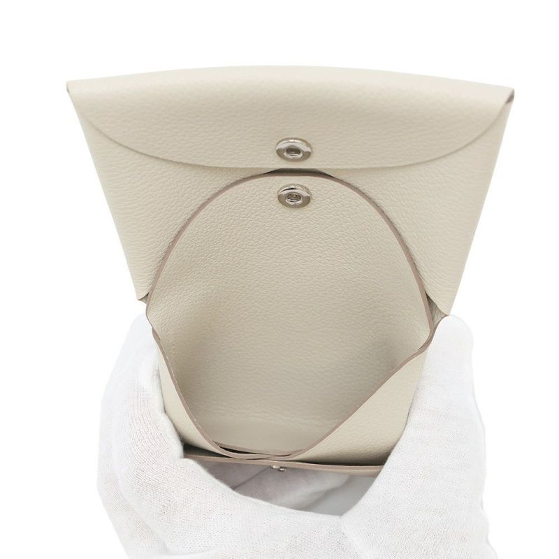 エルメス カードケース カルヴィ デュオ ベトン エバーカラー W刻印 HERMES 名刺入れ