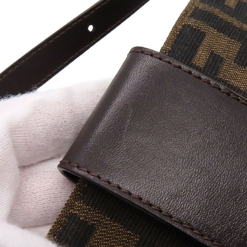 フェンディ ショルダーバッグ ズッカ柄 キャンバス 26727 FENDI ワンショルダーバッグ