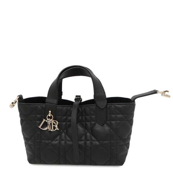 クリスチャン・ディオール ハンドバッグ トゥジュール マクロカナージュ スモール M2822OSNW Christian Dior 黒