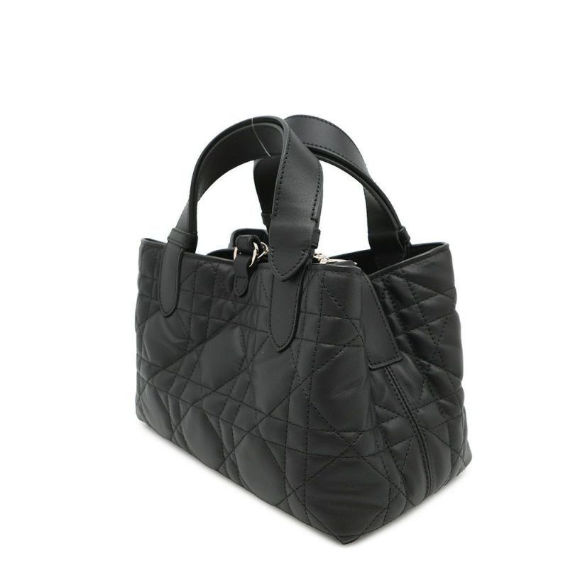 クリスチャン・ディオール ハンドバッグ トゥジュール マクロカナージュ スモール M2822OSNW Christian Dior 黒