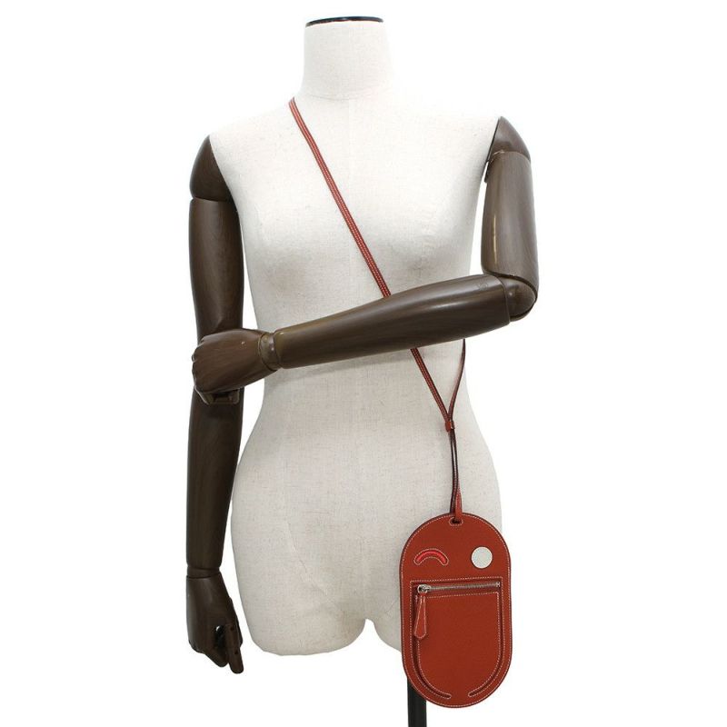 エルメス スマートフォンケース インザループ トゥ ゴー ウィンク キュイーブル/ローズテキサス/マッシュルーム シェブルミゾル U刻印