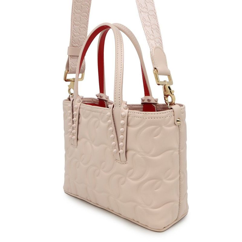 クリスチャン・ルブタン ハンドバッグ カバタ ミニ 1245014 Christian Louboutin 2way ミニトート CABATA