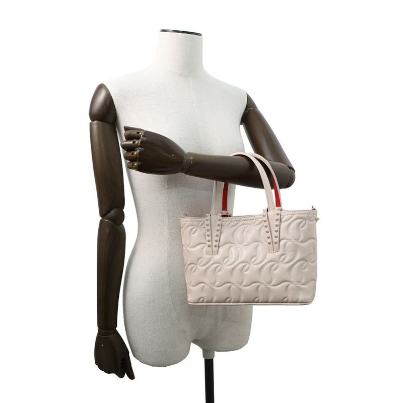 クリスチャン・ルブタン ハンドバッグ カバタ ミニ 1245014 Christian Louboutin 2way ミニトート CABATA