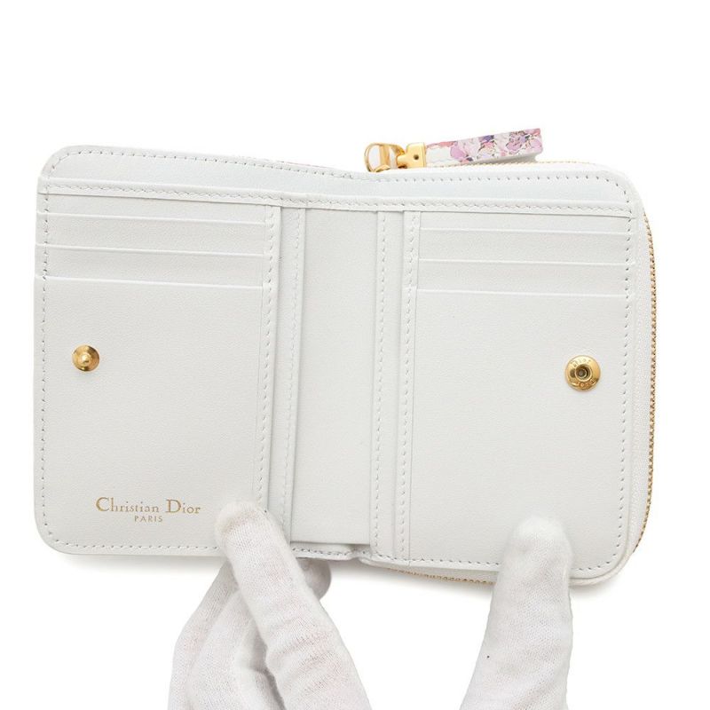 クリスチャン・ディオール 二つ折り財布 カロ スカーレットウォレット S5032USQE_M933 Christian Dior 財布 日本限定