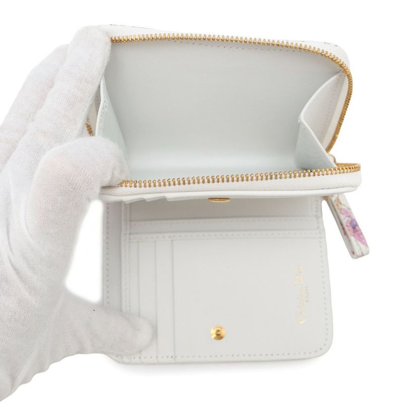 クリスチャン・ディオール 二つ折り財布 カロ スカーレットウォレット S5032USQE_M933 Christian Dior 財布 日本限定