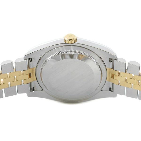 ロレックス デイトジャスト F番 SS/K18YG 116233 ROLEX 腕時計 ブラックサンビーム文字盤